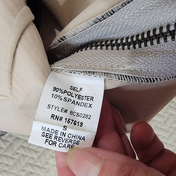 Cloud Ten Zebra Tiger Print Mini Skirt Size Small Side Zippers Animal Pattern - Picture 13 of 15